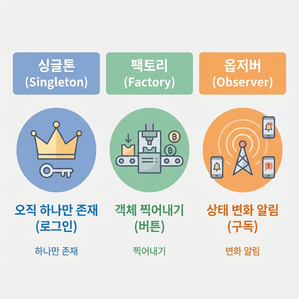 디자인 패턴 3대장