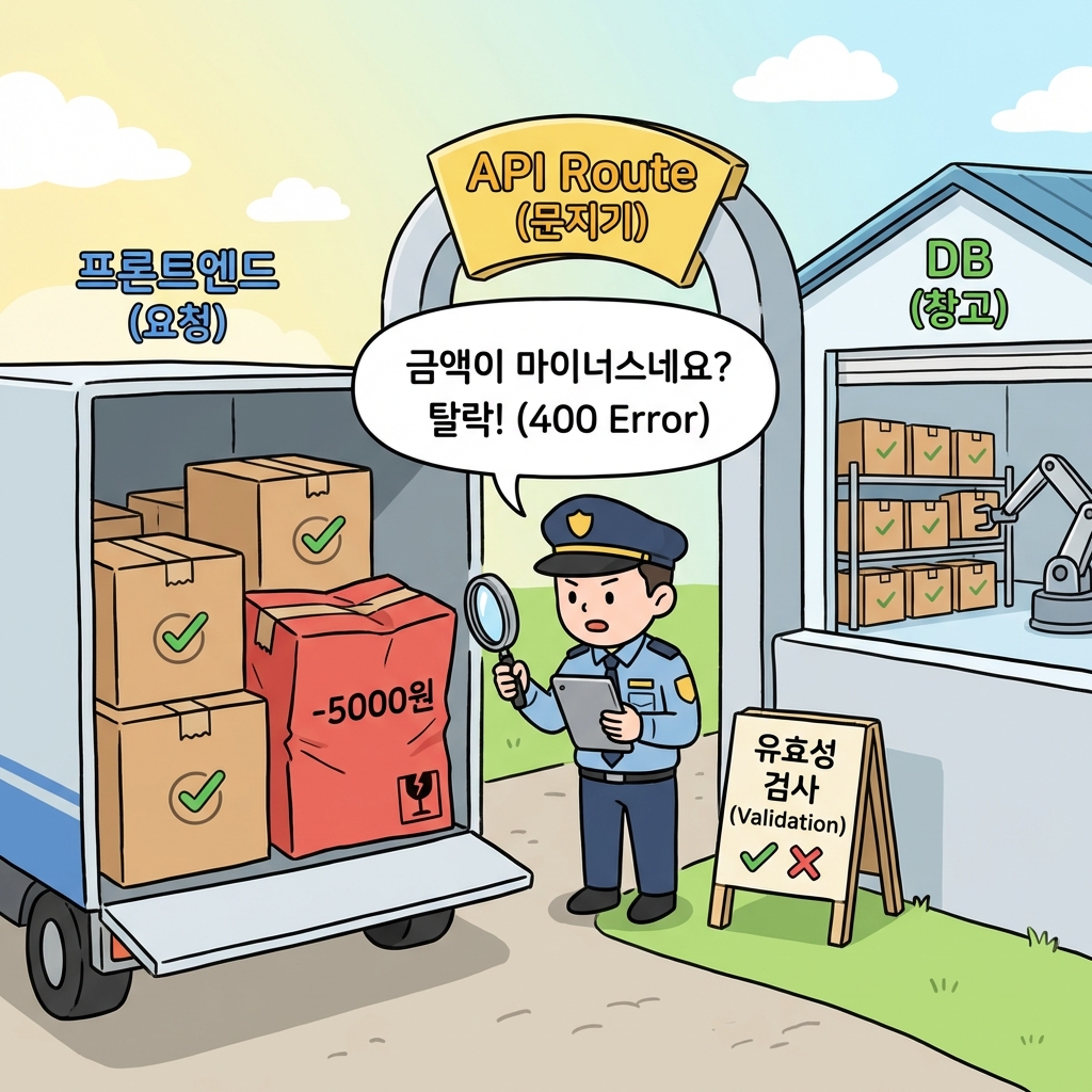 API 유효성 검사 (문지기)